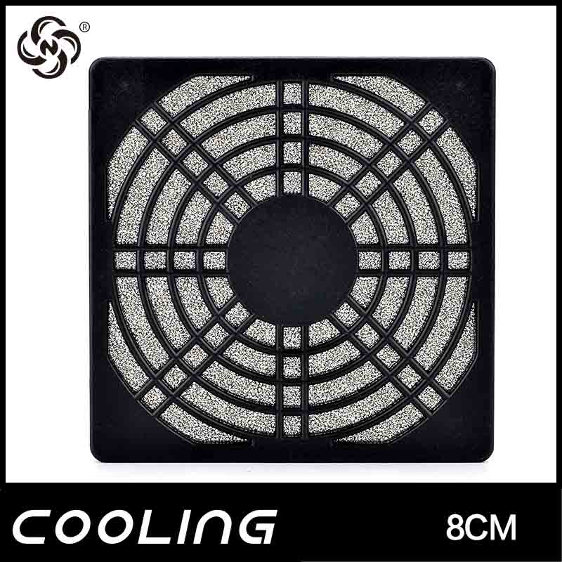 8cm square Fan Plastic Filter Guard | Cooling components