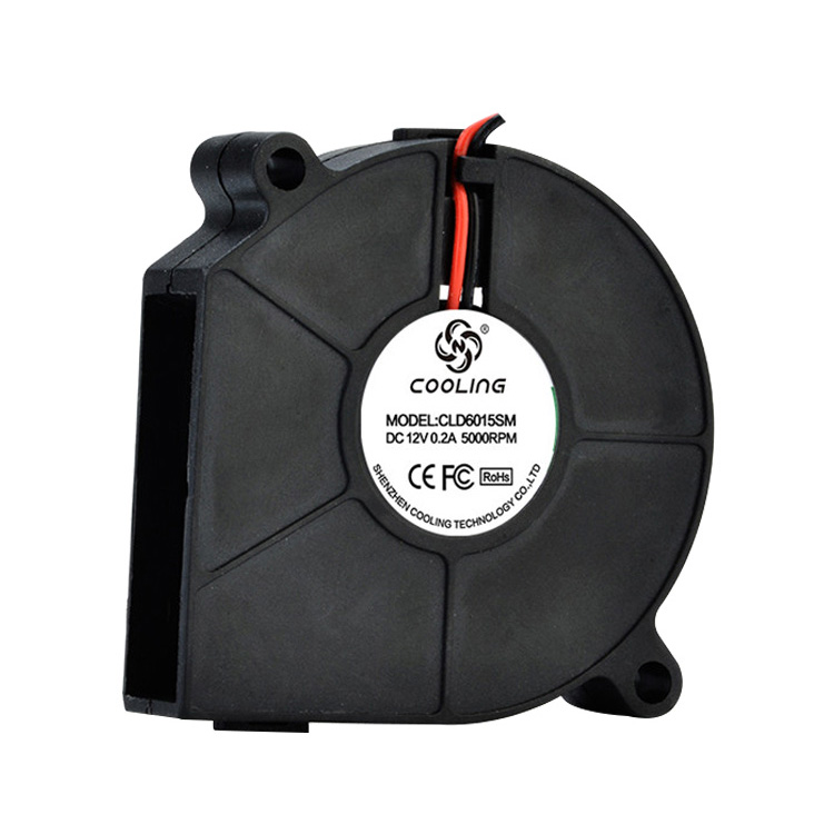 6015 12V 24VDC (60x60x15mm) Brushless Blower | Cooling Fan